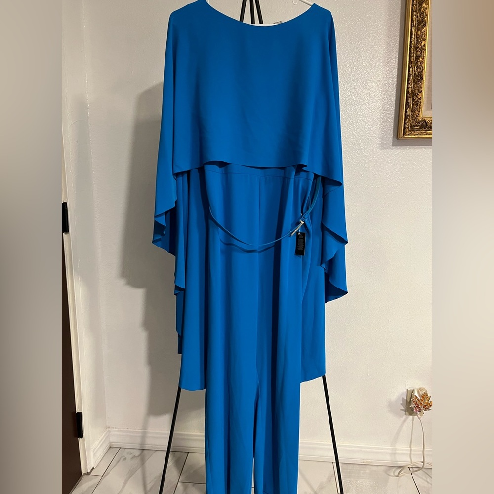 Ralph Lauren Dressy Jumpsuits  with cover around and long in the back, Size 12